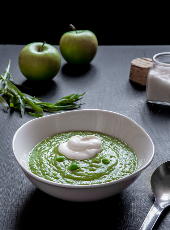 pea soup with tarragon